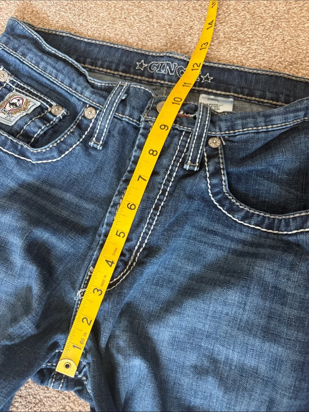 Cinch relaxed straight